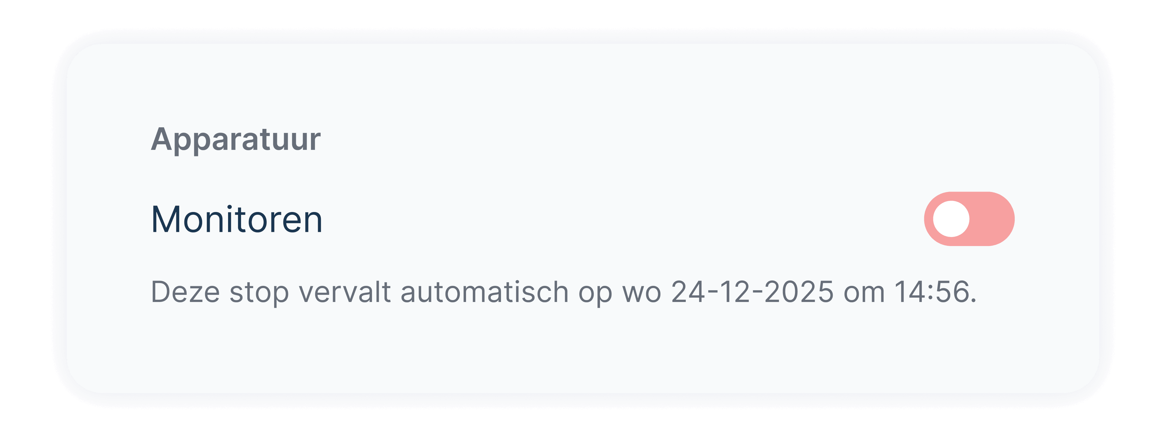 Kindergeneeskunde apparatuurstops